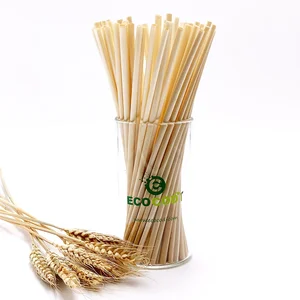 Image of Eco-Friendly Disposable Pure Wheat Straw