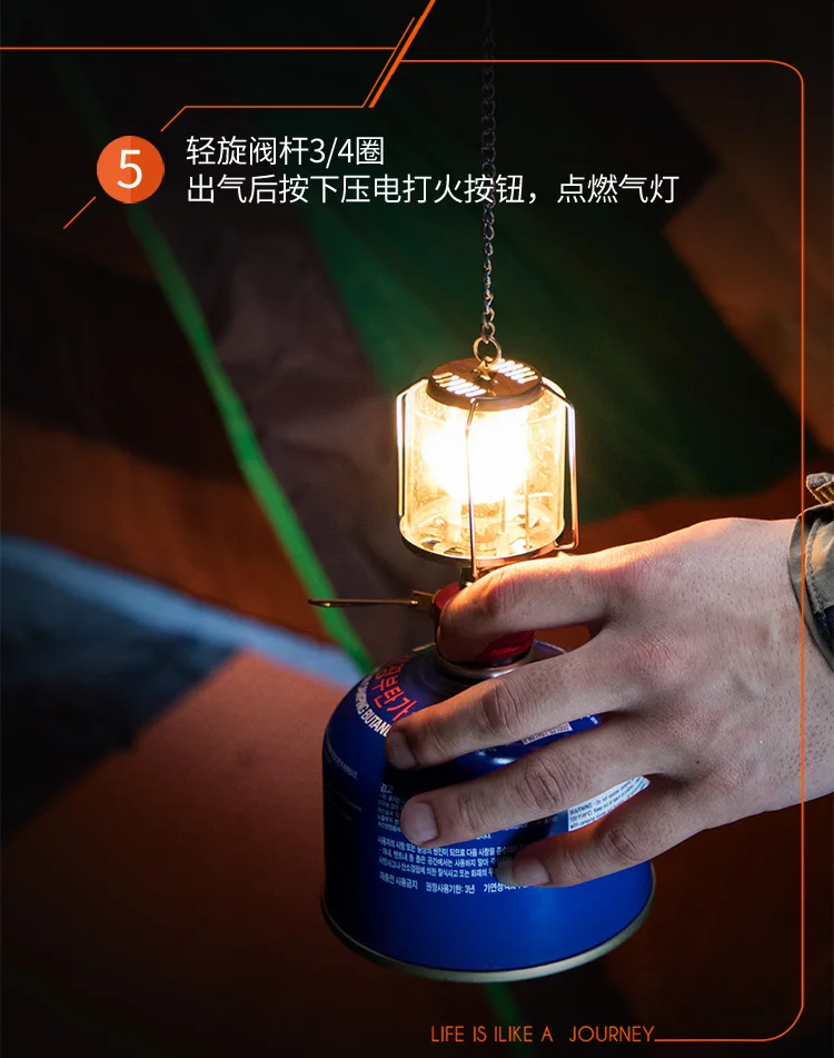 Acampamento ao ar Lâmpada de Gás Acampamento a Gás Bulin Livre Fogão Tenda Aquecimento Luz Iluminado Bl300-f2 7 High Quality Esporte e Lazer