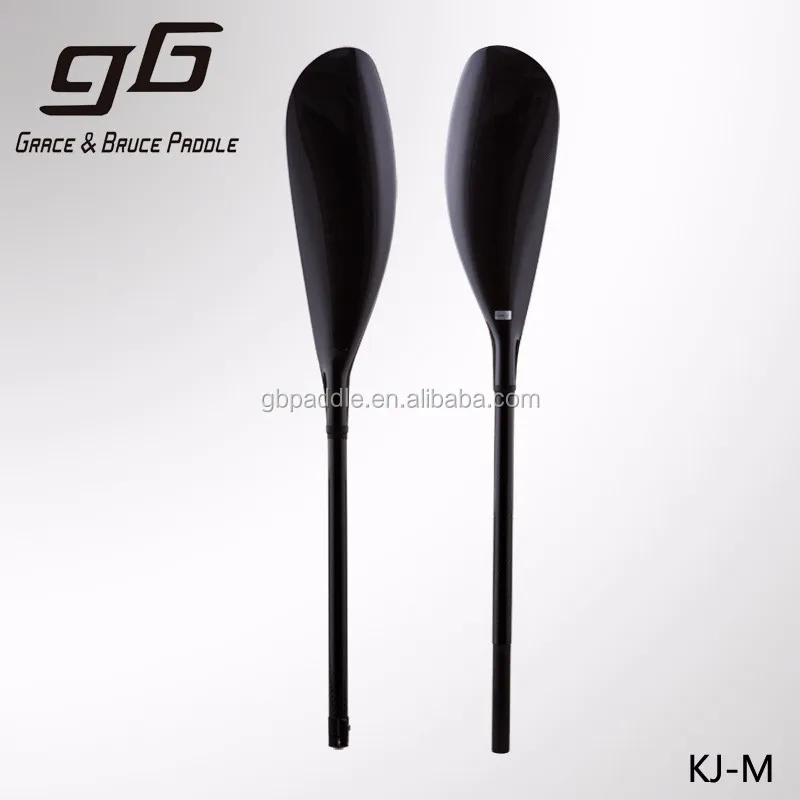 

GB Kayak Paddle J series full carbon adjustable Wing Kayak Paddle, Black