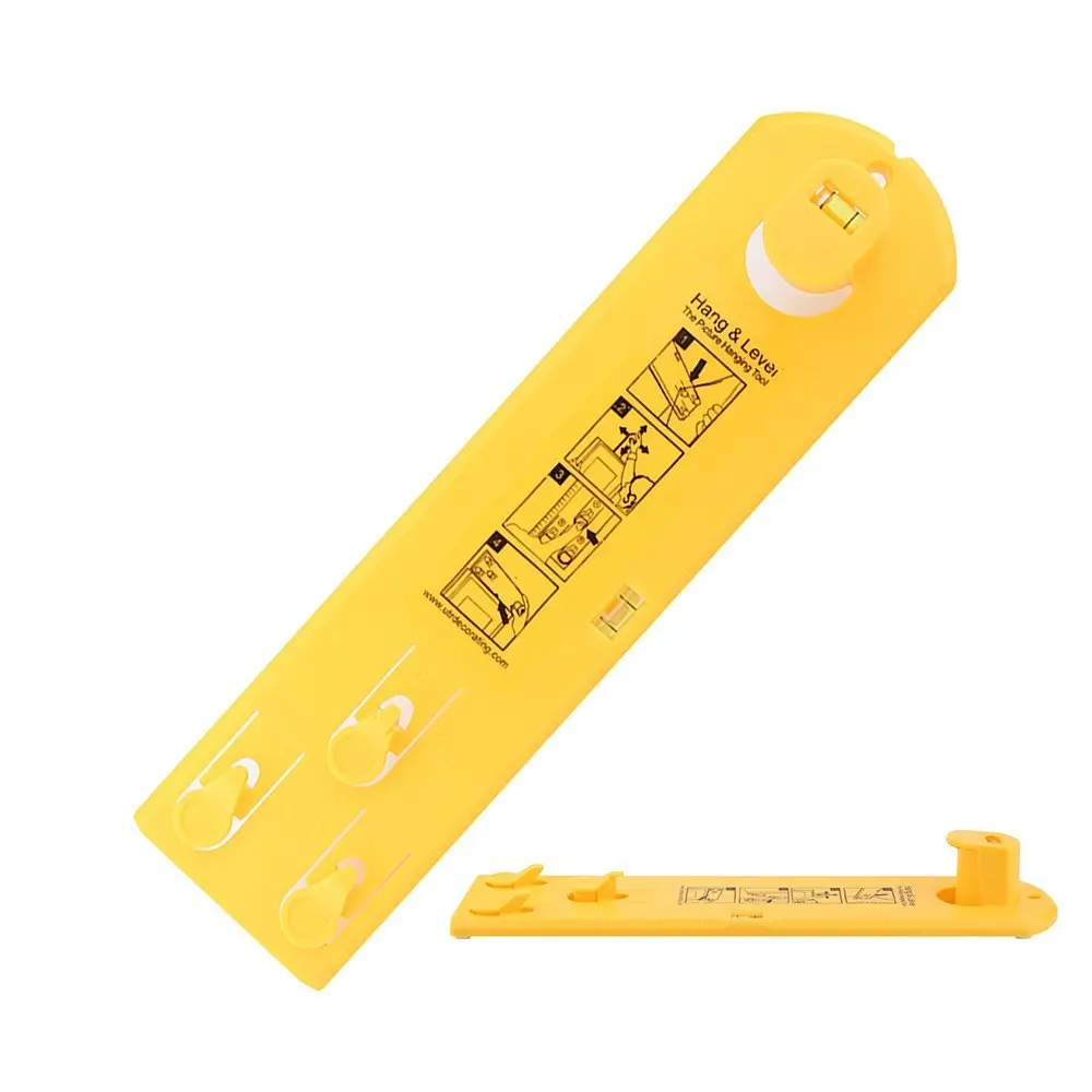 Yellow 5-100117 Under the Roof Decorating 6-100101 Hang and Level Picture Hanging Tool