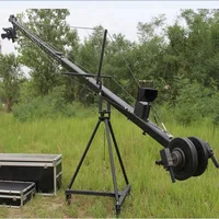 

Flming Video Shooting Professional Triangle Camera Jimmy Jib Crane 6M With Motorized Head