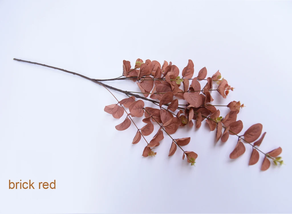 16 heads artificial eucalyptus leaves bush desmodium leaves