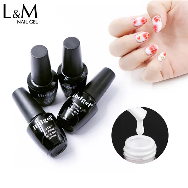 

L&M 15ml Wholesale 2 color Nail Gel Blooming gel nail polish., 2 colors