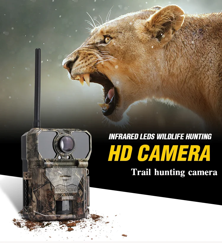 sms mms 32leds 1080p cmos sensor night vision wireless hunting game trail scouting video camera support 3g KG870