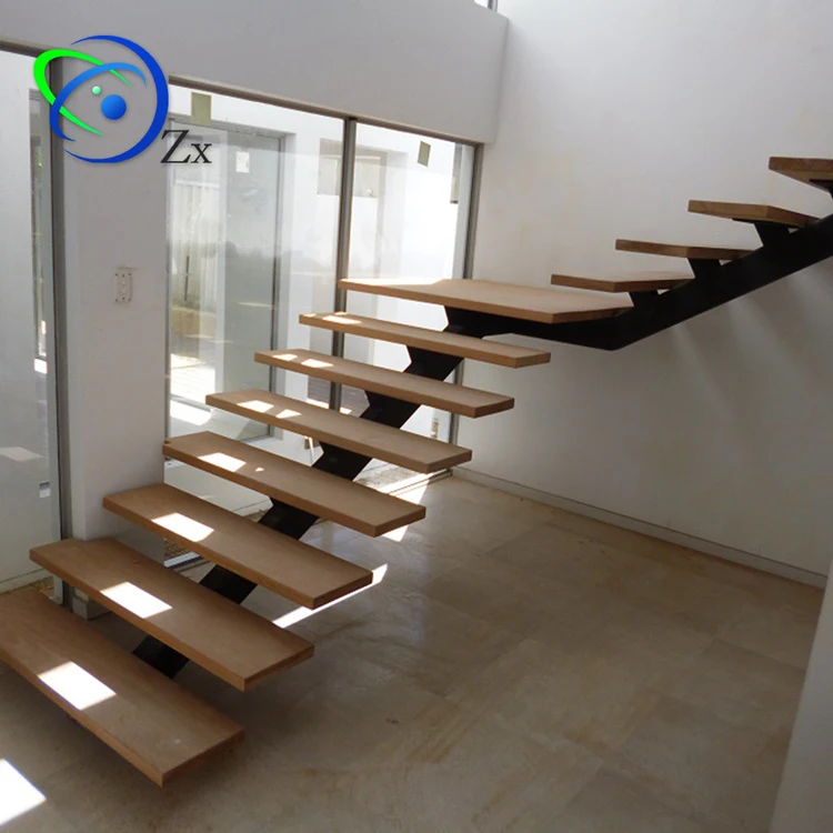 
Stainless Steel Handrail Interior Easy Installation Stairs Double Stinger Stair For Curved Staircase 