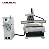3 axis four head woodpecker cnc wood router machine