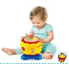 Funny cartoon lovely musical plastic drum set