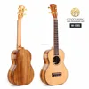 Wholesale high end tenor koa ukulele with solid cedar top and Aquila string from Guangzhou WDBS27