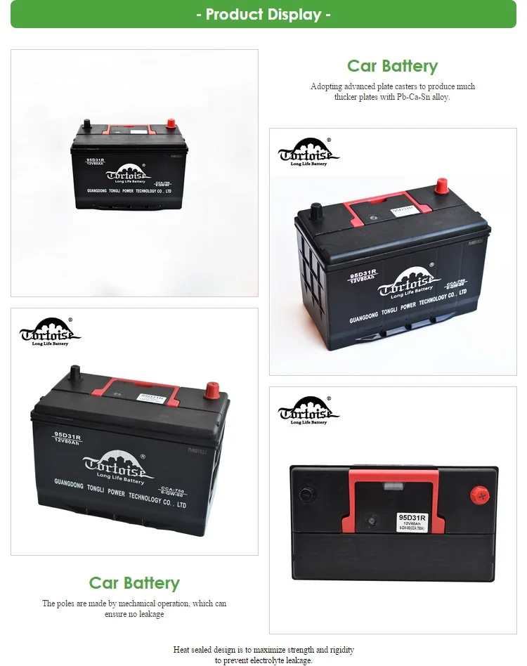 12v 80ah Mf Car Battery 6-qw-80 - Buy 12v 80ah Mf Car Battery 6-qw-80 ...