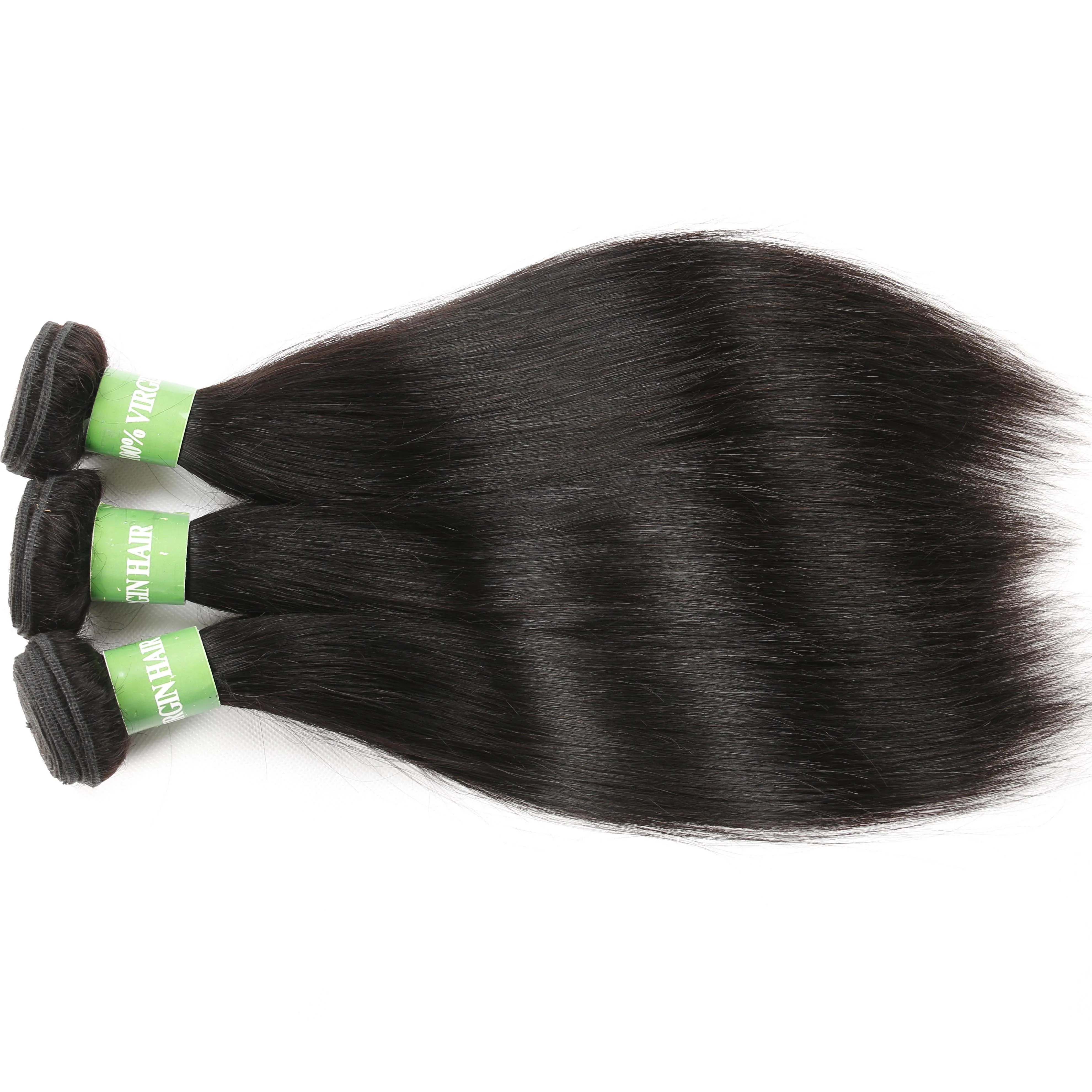 

Virgin Remy Unprocessed Human 32 34 36 38 40 42 Inch Peruvian Straight Hair Extension Bundles Vendor Wholesale
