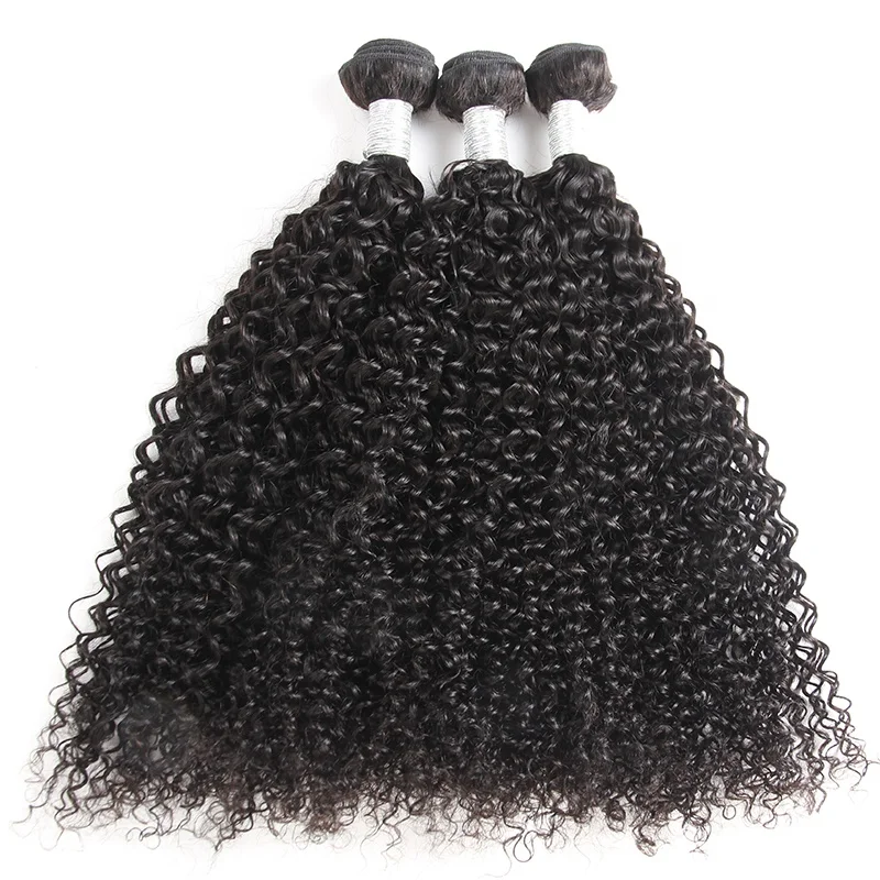 

Top Quality Natural Color Noble Classic Curly Hair 10A 100% Brazilian Jerry Curl Human Hair Cuticle Aligned Hai Extension