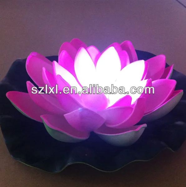 
Pink Lighted Floating Lotus 