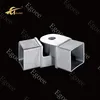 Stainless Steel adjustable square tube connectors
