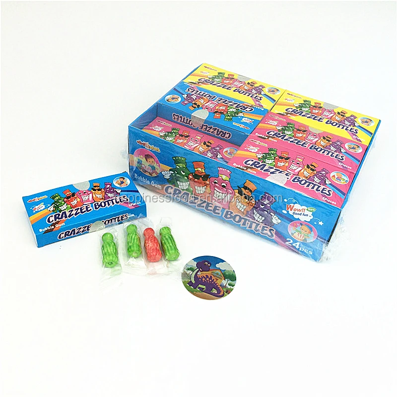 Crazzee Bottles Cheap Bowling Shape Bubble Gum Chewing Gum - Buy Bubble ...