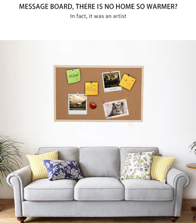 
pinboard cork board wall notice board 