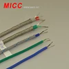 Chromel Alumel silicone rubber insulation Type K thermocouple wire