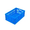 HDPE ECO-friendly foldable plastic crate packaging/plastic storage box with lid for food