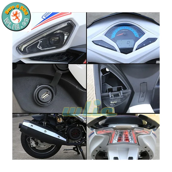 4stroke 50cc gas cooler scooter