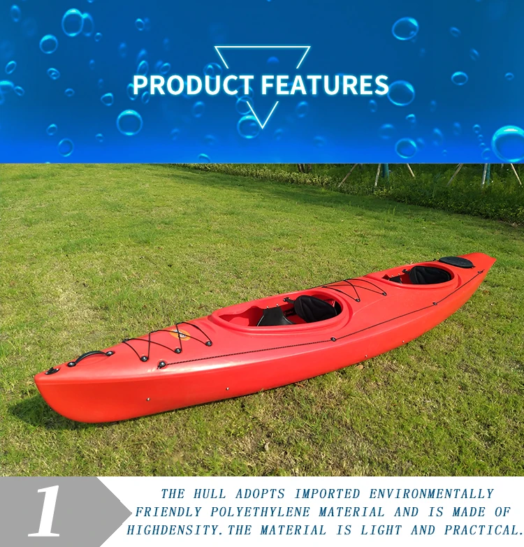 New Standard Plastic Touring Kayaks Double Sit In Peddal Kayaks Buy