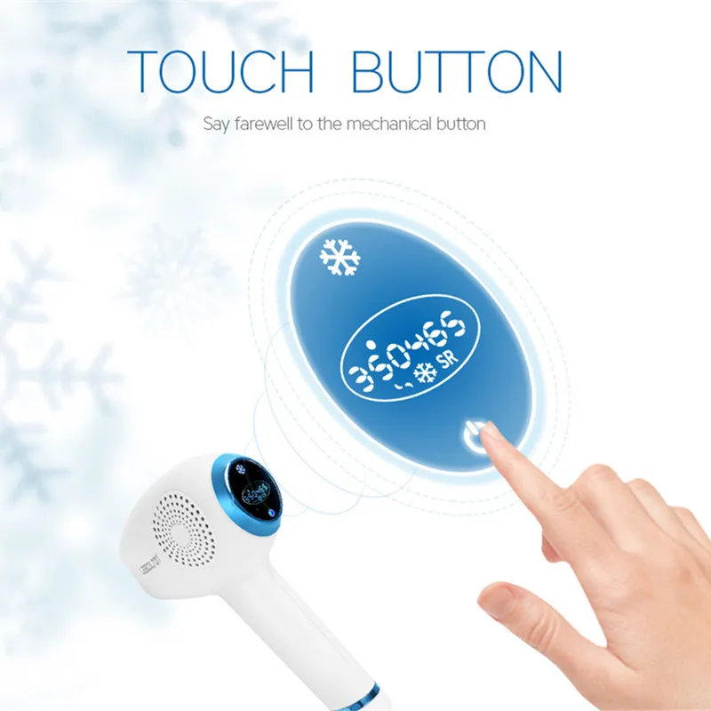 

Personal Portable IPL Depiladoras Mujer Maquinas Depilacion Laser Hair Removal Machine for Home Use, White black