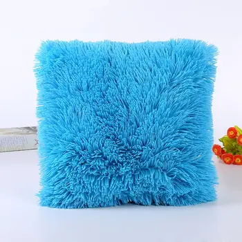 Decorative Super Soft Plush Faux Fur Throw Pillow Cover Cushion Case
