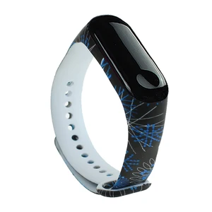 100% Compatible Soft Silicone Watch Strap For Xiaomi Band M3