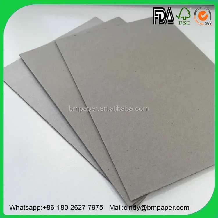 grey cardboard