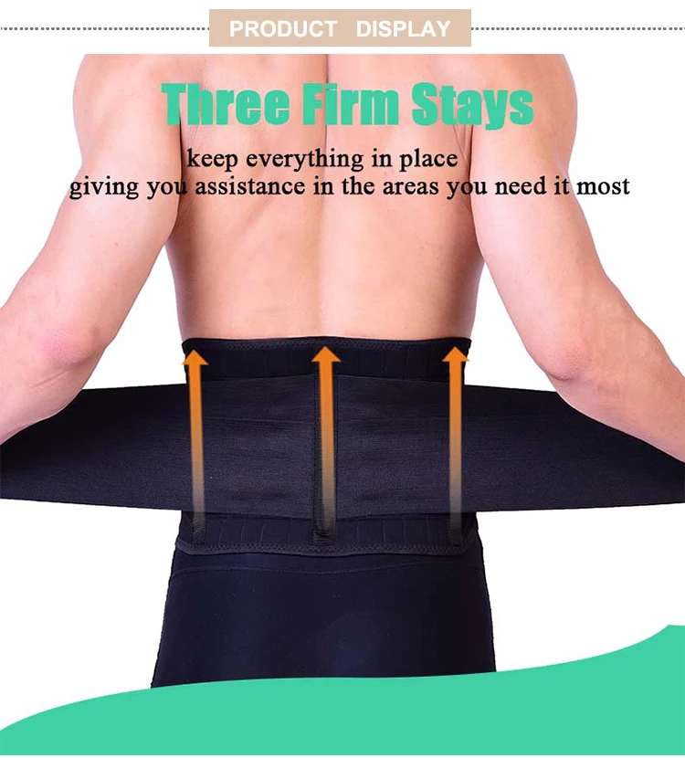 Runyi Mesh Lumbar Support Double Pull Adjustable Back Brace