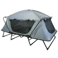 

High quality outdoor folded wholesale portable fishing bed Elevated Tent luxury camping tent for sale