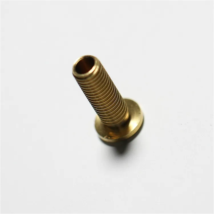 M7 Hollow Slotted Copper Screw Brass Screw Buy M7 Brass Screw,Hollow