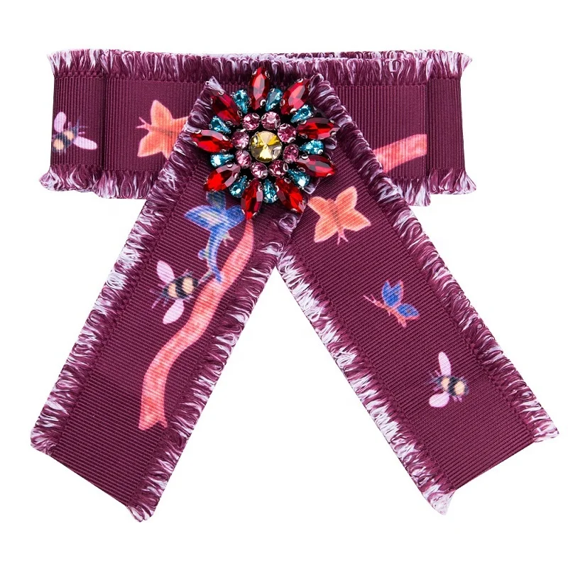 

poppy cc brooch ribbon bow brooch women fashion hot sale European styles