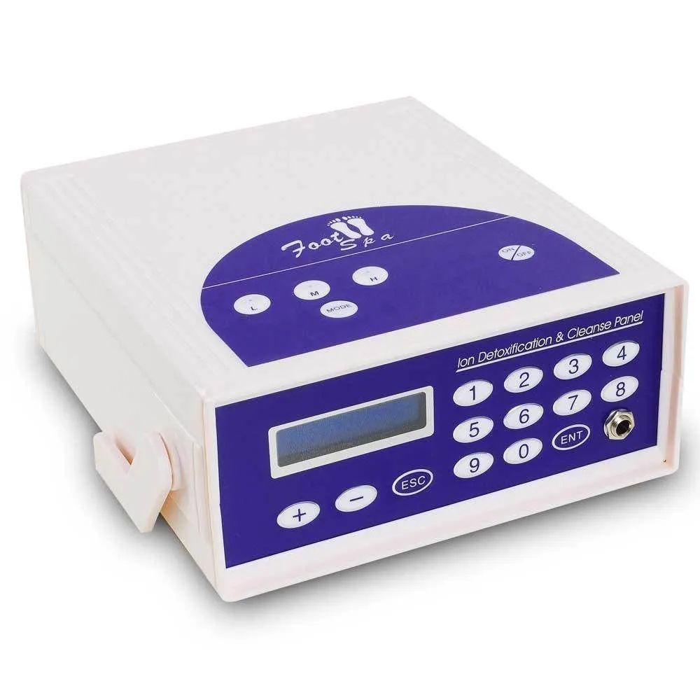 Digital LCD Display Detox Ion Ionic Aqua Foot Bath Spa Chi Cleanse