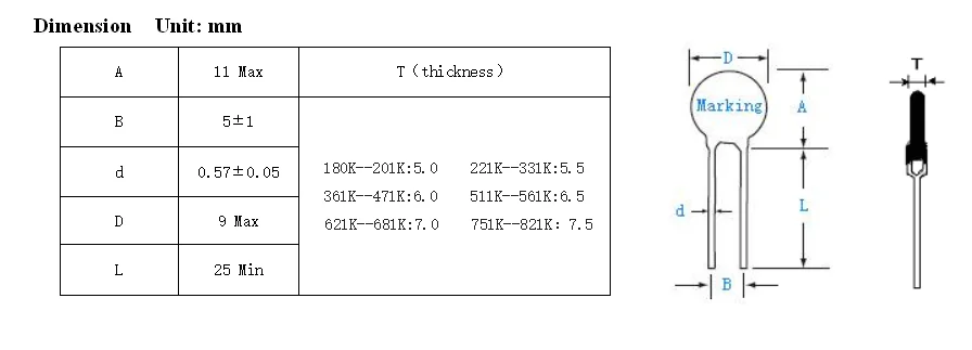 Cnr 14d471k схема подключения