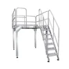 Fixed work platform to support weigher