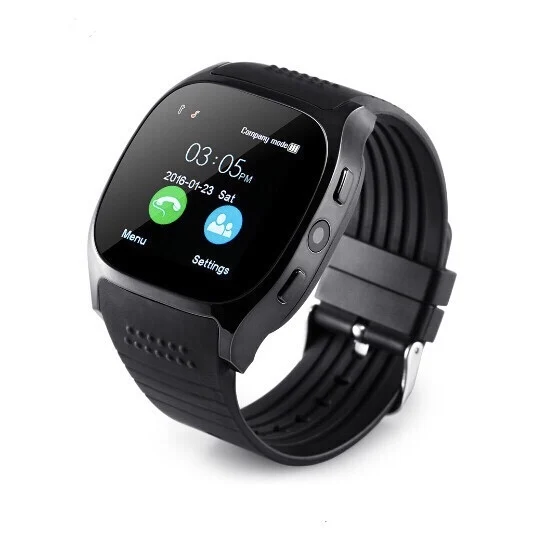 T8 smart watch card phone watch photo Bluetooth SIM SMS multi-language built-in facebook, whatsapp, twitter