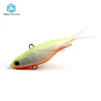 

Wholesale 95mm/20g Lifelike Transam Japanese Plastic TPE soft vibe fishing lures