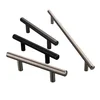 Diameter 12mm T Bar Solid SS 201 Funiture Cabinet Kitchen Door Handles 6000 with CC 96mm