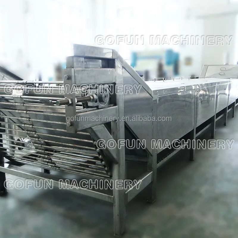 
water immersion type pasteurizing machine with cooling tunnal 