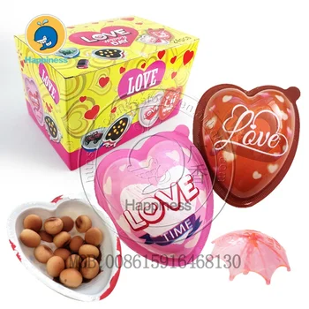 chocolate candy with toy inside