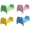 Preschool kids nursery stackable plastic children bed for kindergarten