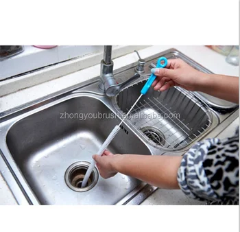 Sink Drain Pipe Cleaning Brush Hair Catching Brush Buy Sink Brush Hair Catch Brush Drain Cleaning Product On Alibaba Com