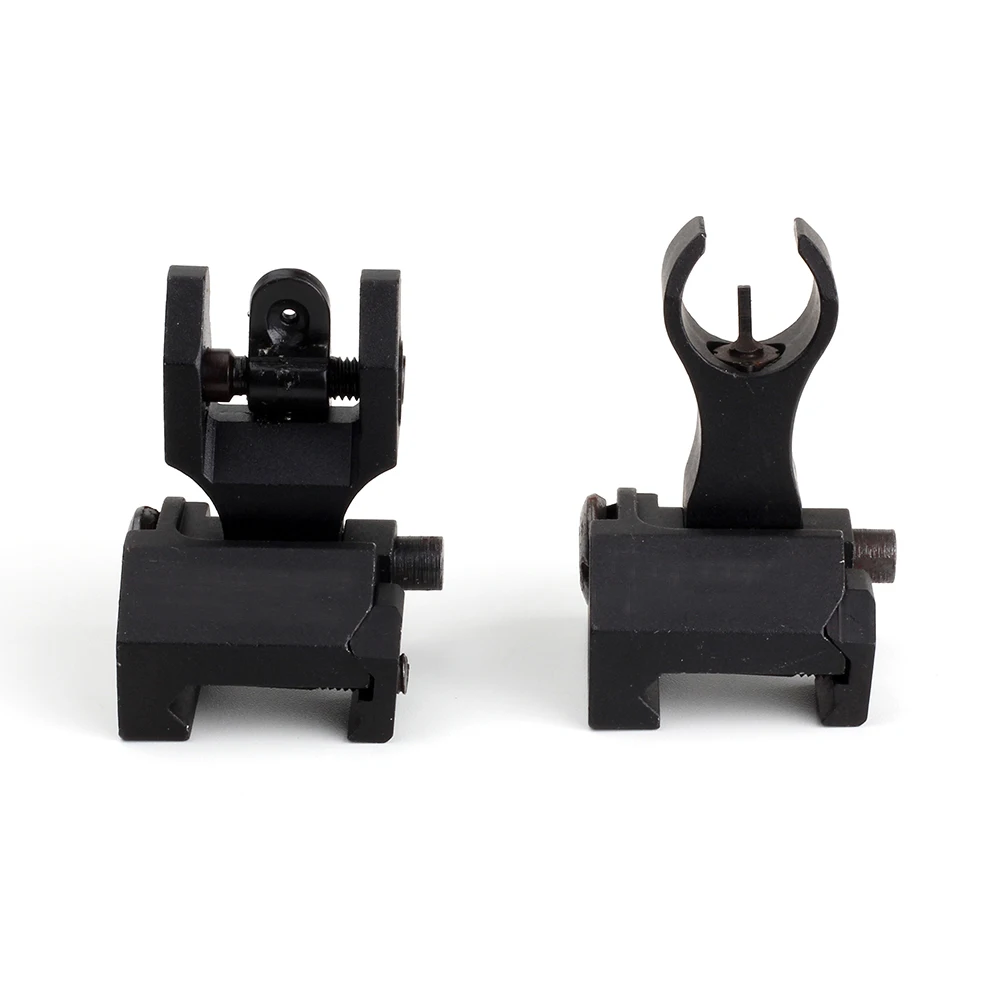 

Ar Flip Up Iron Front Folding Sights, Black