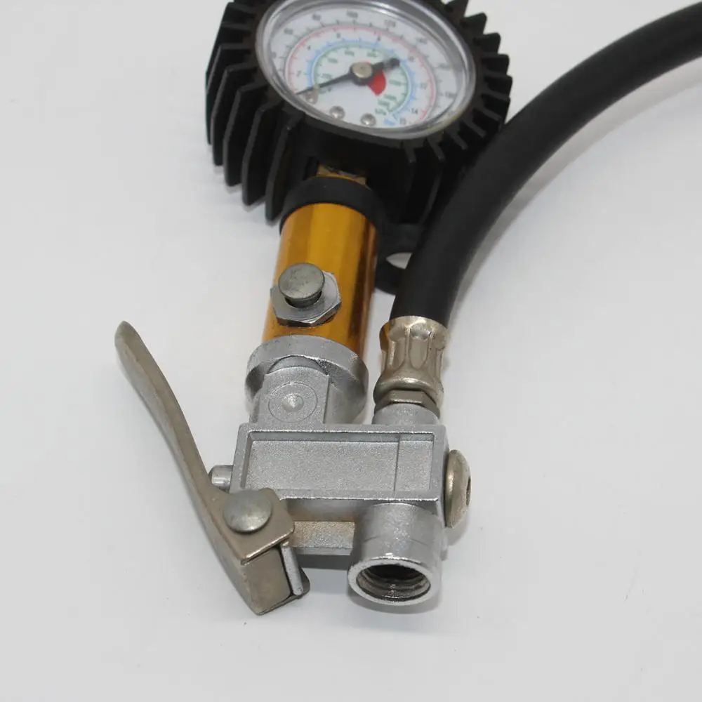 Aluminum Tire Inflation Gun Professional Car Tyre Pressure Test Tool