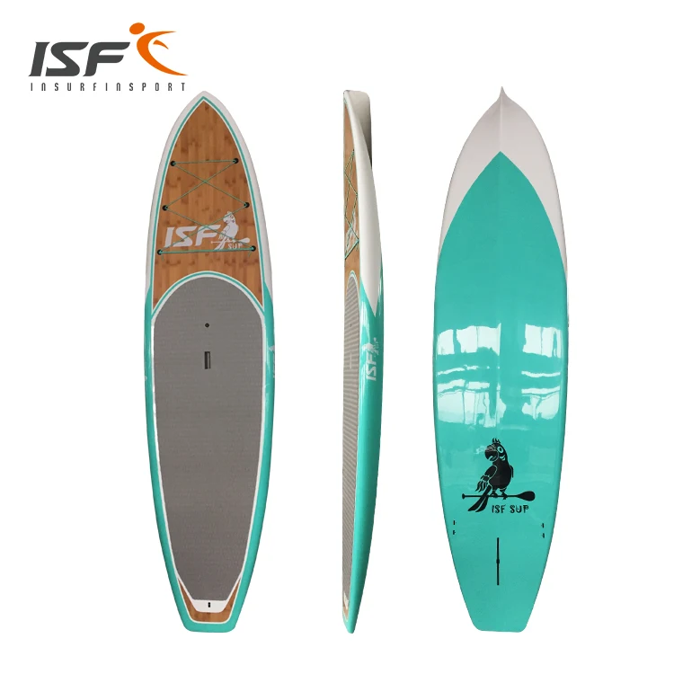 High performance Epoxy stand up paddle board Bamboo sup paddle board