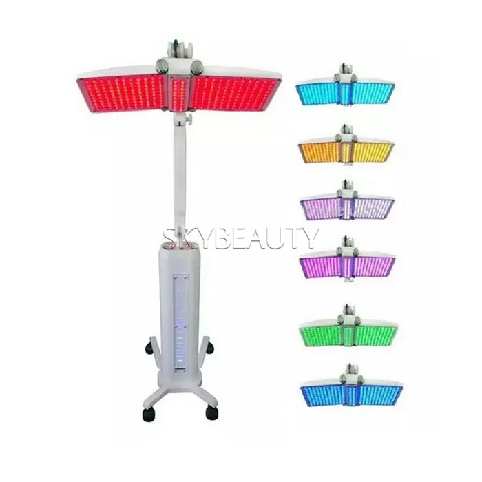 PDT Led Light Photon Therapy 7 Colors Led PDT Bio-light Therapy Skin Rejuvenation Skin Whitening Spa Machine