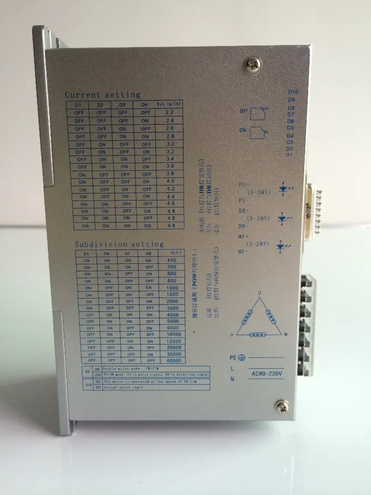 
3 phase factory 220vac DVS3422 stepper motor drive for cnc kit 