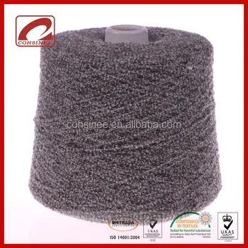 wool boucle yarn