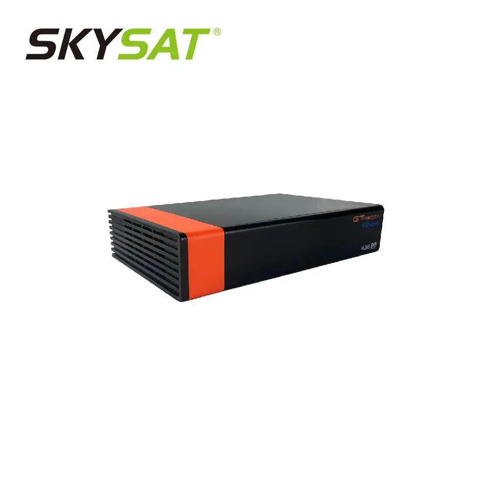 

GTMEDIA Freesat V8 NOVA orange satellite tv receiver support AVS+ HEVC H.265 network sharing with built-in wifi set top box