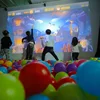 ChariotTech screen for wall projection, interactive wall projector on sale.