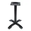 Well Secure construction cheap black cast iron restaurant table base